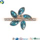 FJ brand wholesale alloy metal wind spinner hand fidget spinner